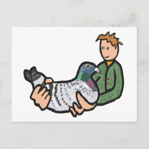 Carte Postale Garde de pigeon