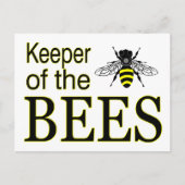 CARTE POSTALE GARDE DES ABEILLES (Devant)