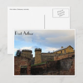 Carte Postale garde du port arthur (Devant / Derrière)