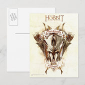 Carte Postale Garde elfe de l'arme Mirkwood (Devant / Derrière)