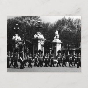 Carte Postale Garde montante vintage Londres palais Buckingham