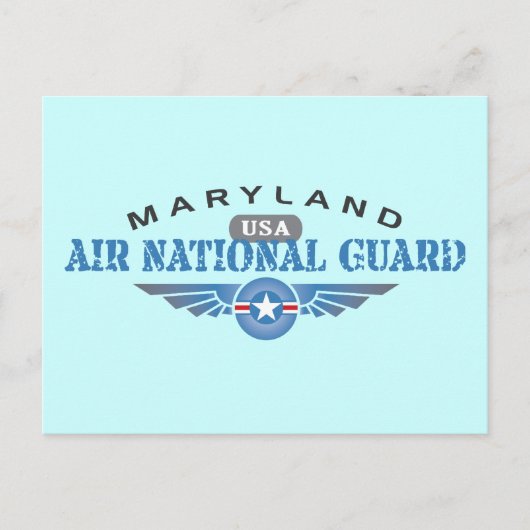 Carte Postale Garde nationale aérienne du Maryland (Devant)