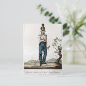 Carte Postale Garde prussienne Cuirassier (Debout devant)