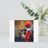 Carte Postale Garde suisse (Debout devant)