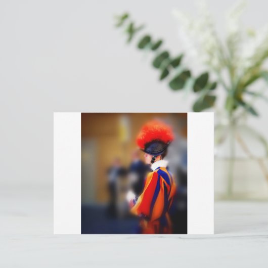 Carte Postale Garde suisse (Debout devant)