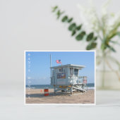 Carte Postale Garde-vie père Noël monica (Debout devant)