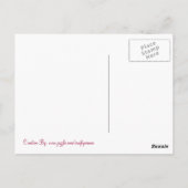 Carte postale Garden Buzz (Dos)