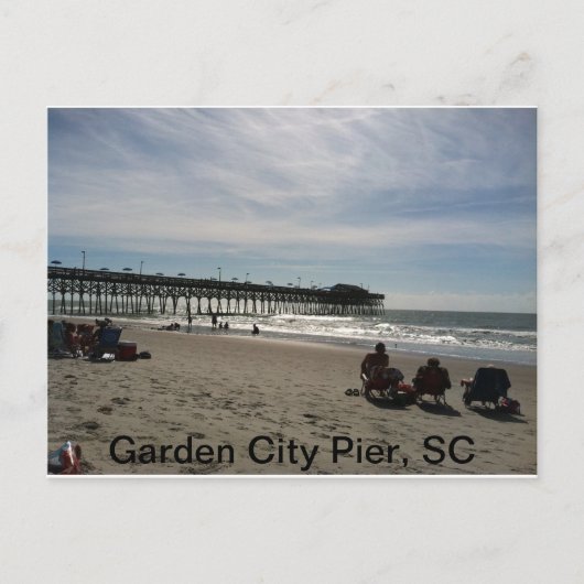 Carte postale Garden City South Carolina (Devant)