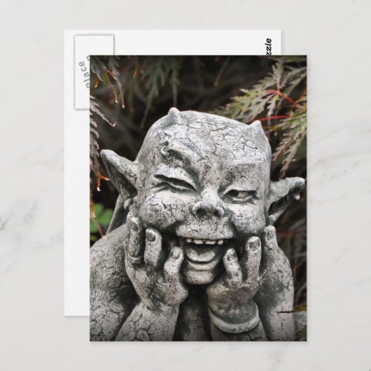 Carte Postale Garden Devil (Devant / Derrière)