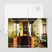 Carte Postale Garden District, La Nouvelle-Orléans La (Devant / Derrière)