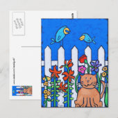 Carte postale Garden Gnome (Devant / Derrière)