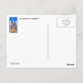 Carte postale Garden Gnome (Dos)