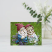 Carte postale Garden Gnomes Couple (Debout devant)