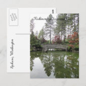 Carte Postale Garden japonais (Devant / Derrière)