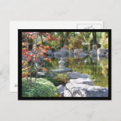 Carte Postale Garden japonais (Devant / Derrière)