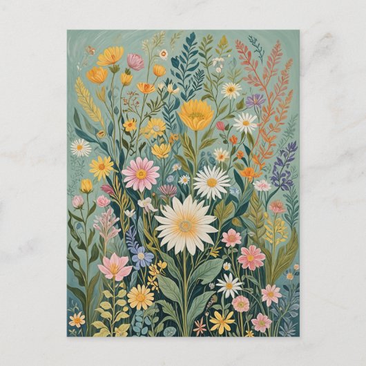 Carte Postale Garden Medley (Devant)