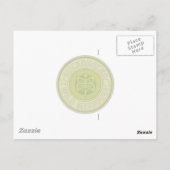 Carte postale Garden Snail. (Dos)