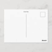 Carte postale Garden Snail (Dos)