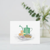 Carte Postale Garden Tools Garden Art (Debout devant)