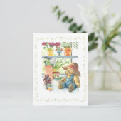 Carte Postale Gardener Teddy Bear (Debout devant)