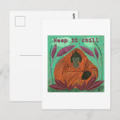 Carte Postale Garder à froid (Devant / Derrière)