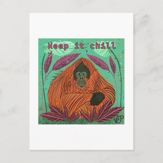 Carte Postale Garder à froid (Devant)