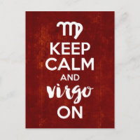 Garder Le Calme Virgo Sur L'Astrologie Anniversair