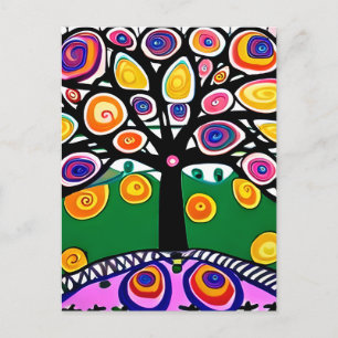 Carte Postale Garder le Contact Art Fantaisiste