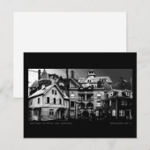 Carte Postale Garder le contact avec le collage numérique urbain (Devant / Derrière)