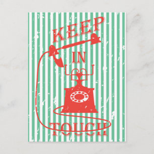 Carte Postale Garder le devis en contact