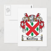 Carte Postale Garder l'écusson de la famille (Devant / Derrière)