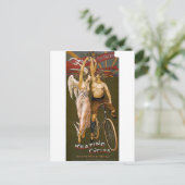 Carte Postale Garder les cycles (Debout devant)