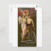 Carte Postale Garder les cycles (Devant / Derrière)