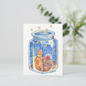 Carte Postale Garder ma société (Debout devant)