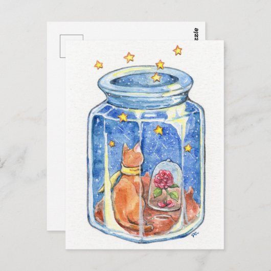 Carte Postale Garder ma société (Devant / Derrière)