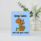 Carte Postale garder son calme (Debout devant)