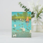 Carte Postale Garder un oeil attentif 2013 (Debout devant)