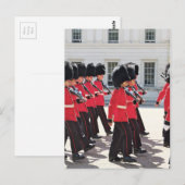Carte Postale Gardes de Londres (Devant / Derrière)