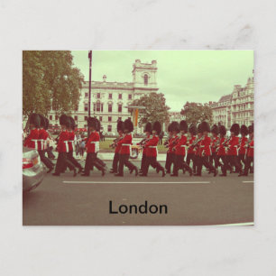 Carte Postale Gardes de marche au palais de buckingham