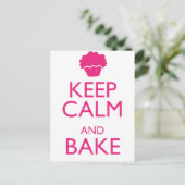 CARTE POSTALE GARDEZ LE CALME ET LA CUISINE (Debout devant)