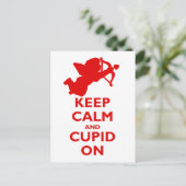 Carte Postale Gardez le calme et la souplesse (Debout devant)