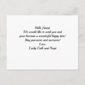 Carte Postale Gardez Le Calme Et Recueillez Les Plushies | Devis (Dos)