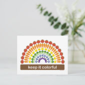 Carte Postale Gardez-Le Coloré (Debout devant)