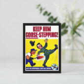 Carte Postale Gardez-Le En Tête D'Oie (Debout devant)