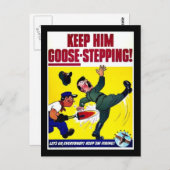 Carte Postale Gardez-Le En Tête D'Oie (Devant / Derrière)