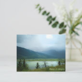 Carte Postale Gardez-le simple (Debout devant)