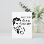 Carte Postale Gardez Votre Mémoire Sur Emo Kid ! (Debout devant)