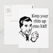 Carte Postale Gardez Votre Mémoire Sur Emo Kid ! (Devant / Derrière)