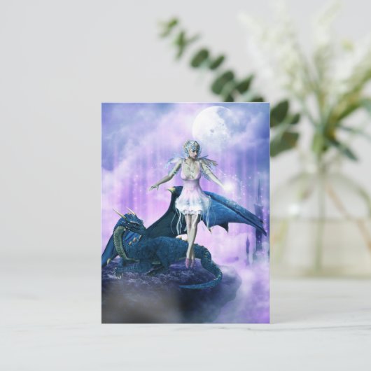 Carte Postale Gardien céleste (Debout devant)