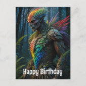 Carte Postale Gardien de la Forêt Arc-en-Ciel (Devant)